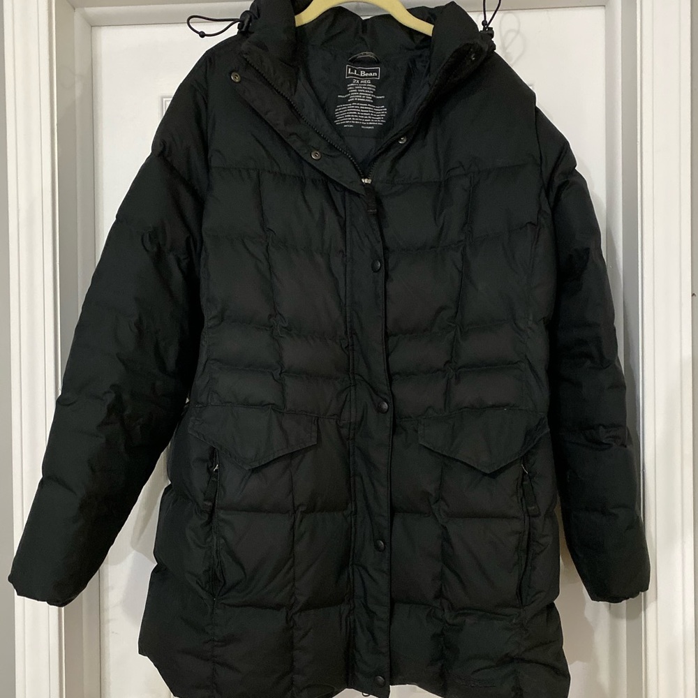 L.L. Bean Trail Model Down Hooded Parka